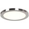 Access Lighting Disc, LED Flush Mount, Brushed Steel Finish, Acrylic Lens Acrylic 20811LEDD-BS/ACR - alternate 1